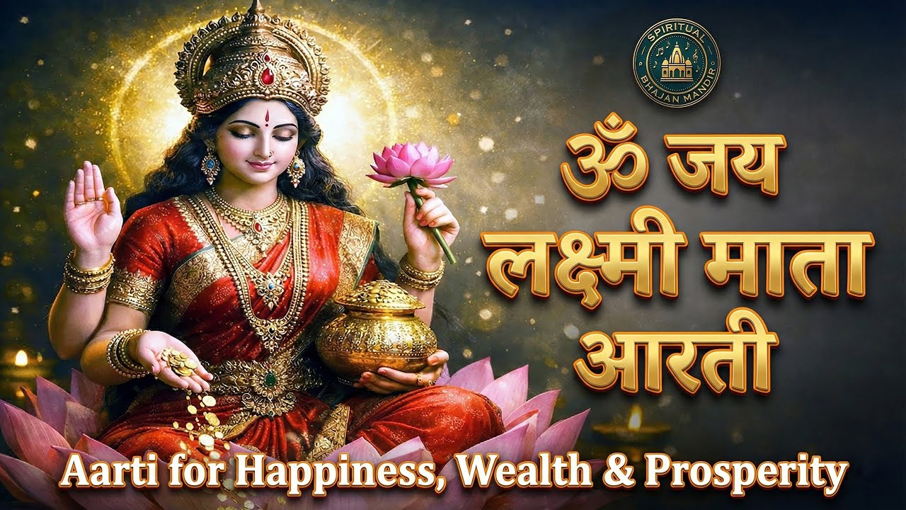 ॐ जय लक्ष्मी माता आरती | Om Jai Lakshmi Mata Aarti | Maa Lakshmi Blessings for Wealth & Prosperity