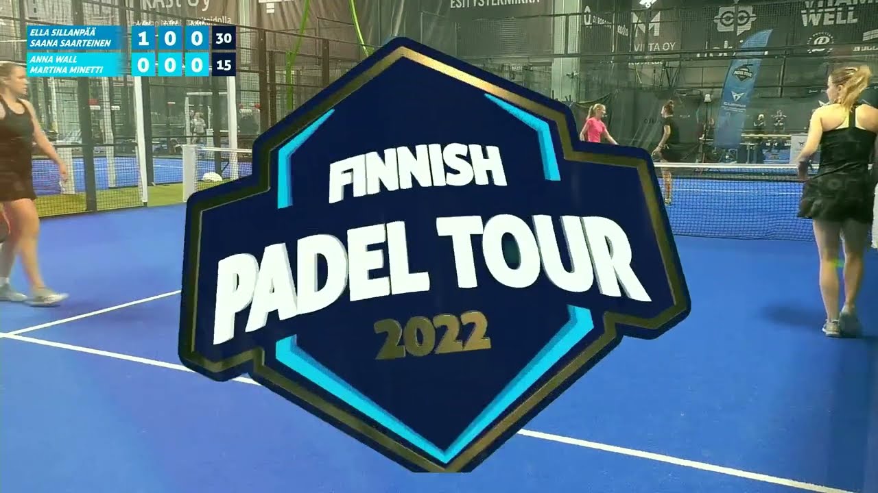 FPT #2 - Naisten välierä: Sillanpää/Saartinen - Wall/Minetti - CUPRA Finnish Padel Tour 2022