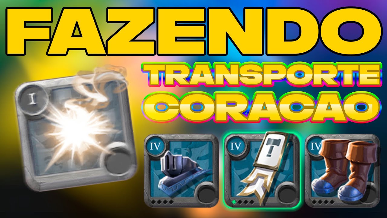 Albion Online / Como eu realmente faço transportes de coração / Episódio 15