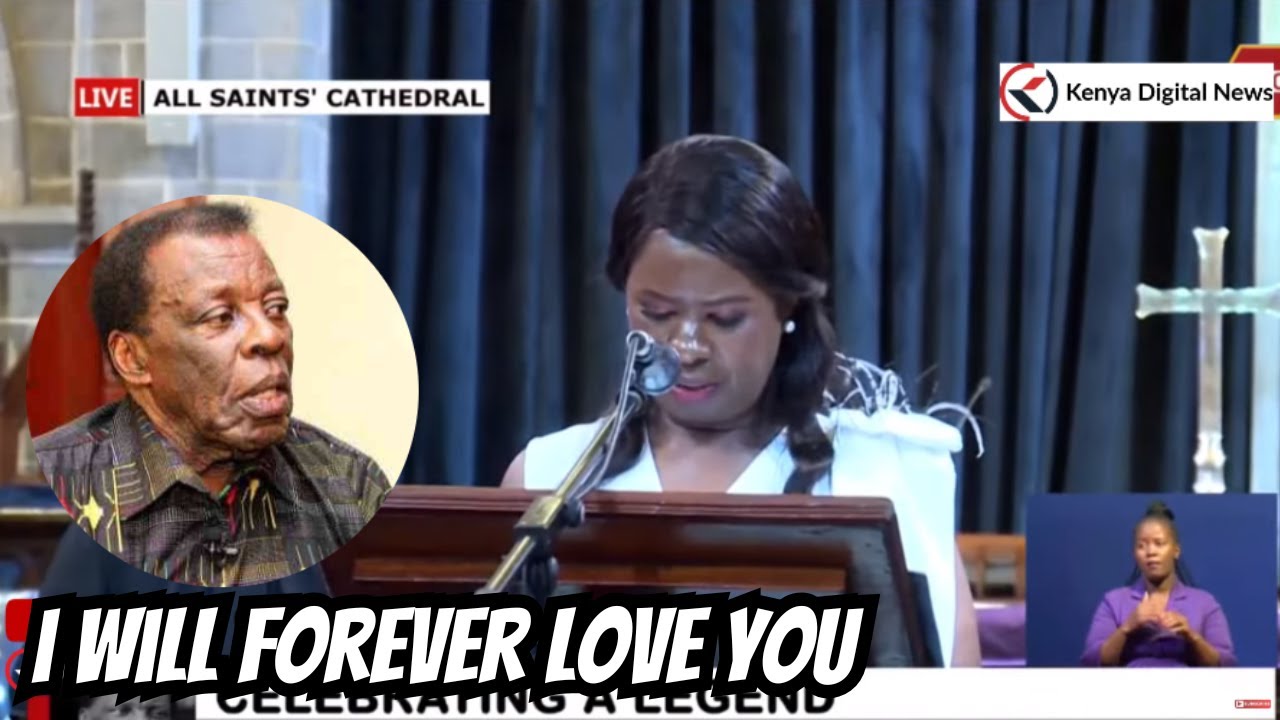 'I Will Always Love You Dad,' Leonard Mambo Mbotela's Daughter Gets Emotional!