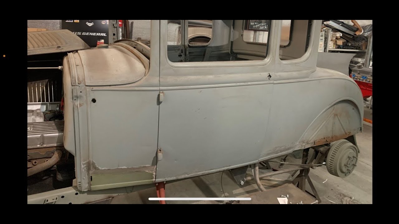 Model A Coupe Hotrod Build Pt.19 Replacing rusty Cowl Patch Panels
