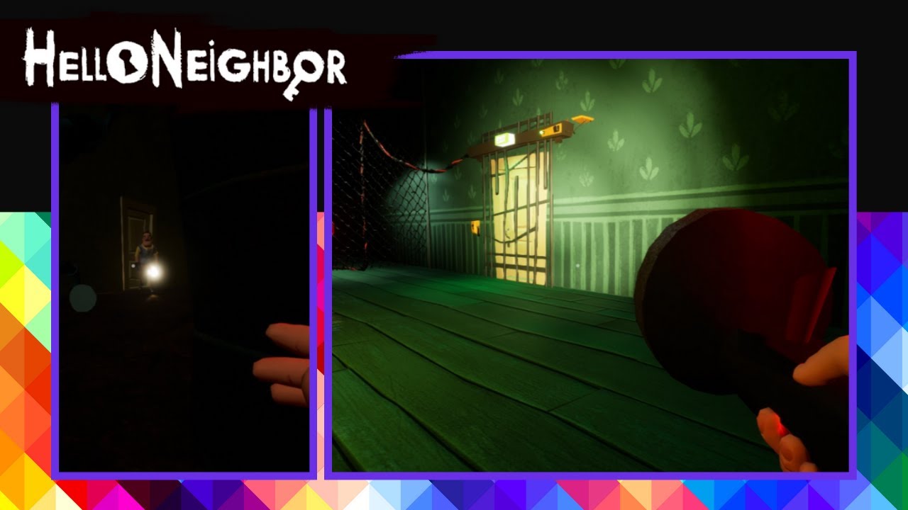 Hello Neighbor - visitando el sótano del vecino