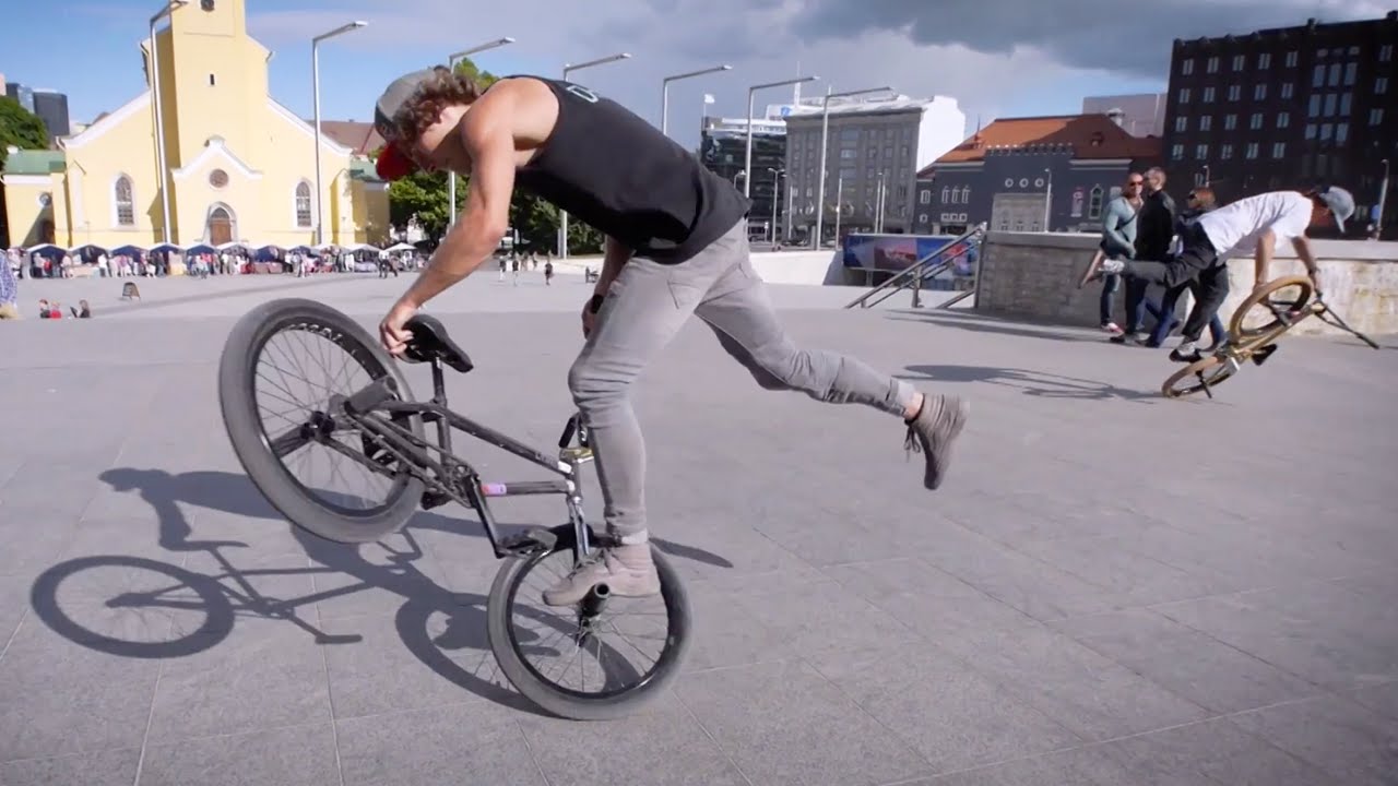 BMX Street Shredding w/ Viki Gomez and Bert Ribul