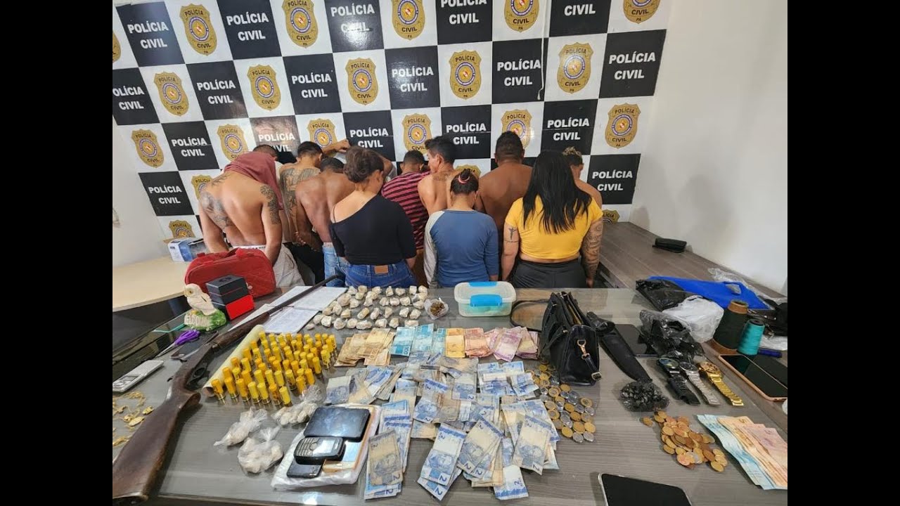 🚓 DEFLAGRADA PELA PC, OPERAÇÃO ÇAIRÉ COLOCOU 12 PESSOAS ATRÁS DAS GRADES NESTA MANHÃ