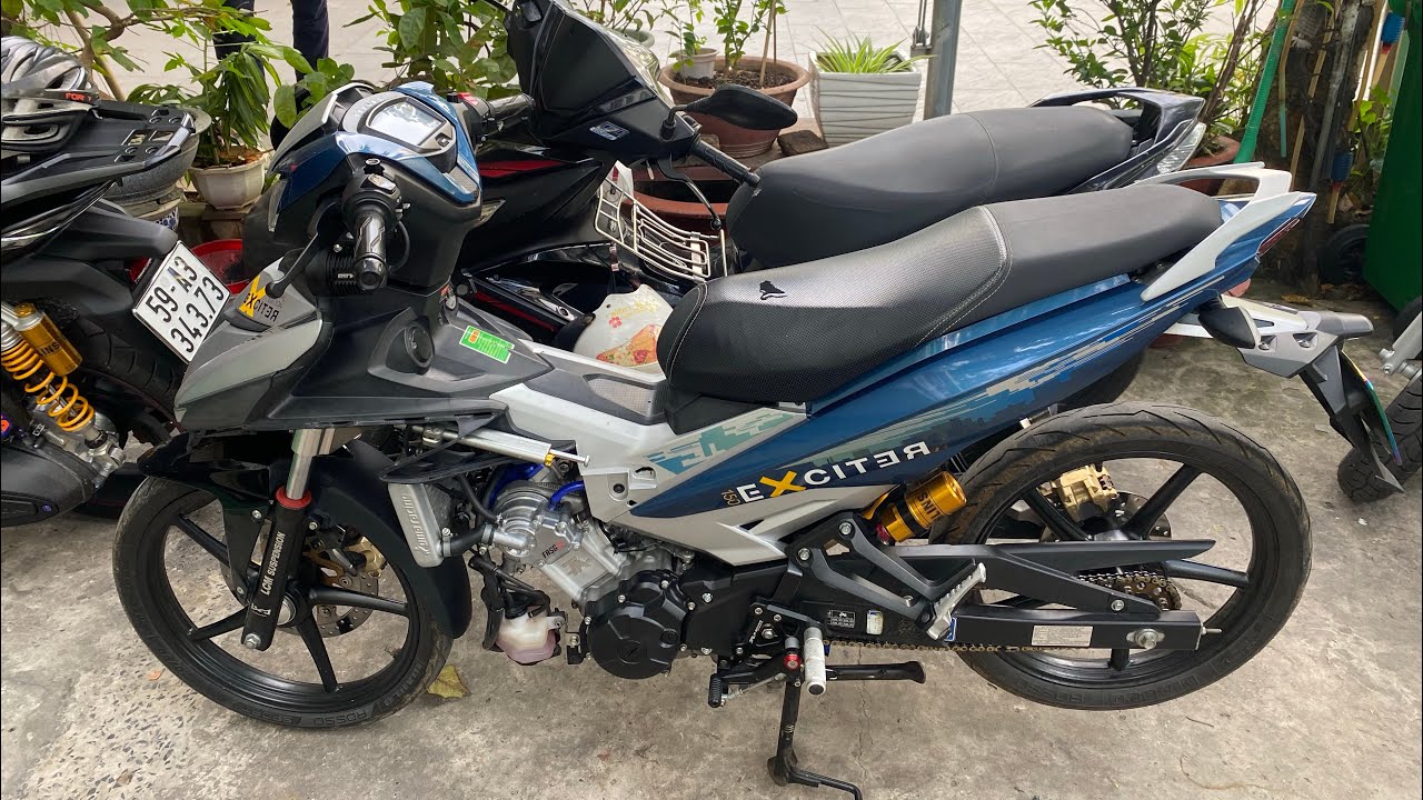 Exciter 72+6 Full TA Racing, dên búa xéo, tuoring êm ái.
