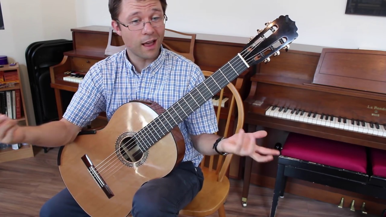 Lesson: Barre Exercise for Beginner/Intermediate Classical Guitar
