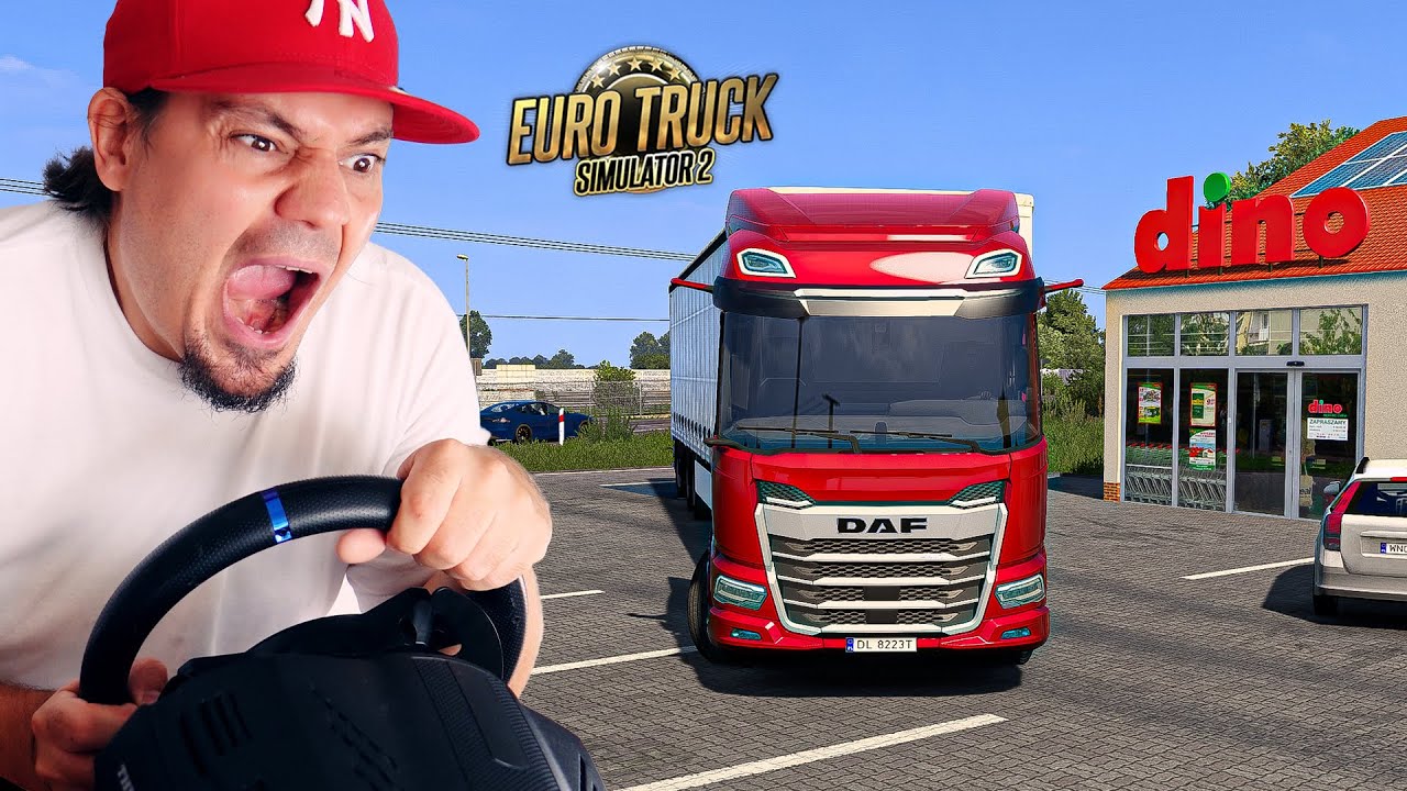 🚛 Zacząłem pracować DLA DINO! *na nowej, polskiej mapie* | Euro Truck Simulator 2