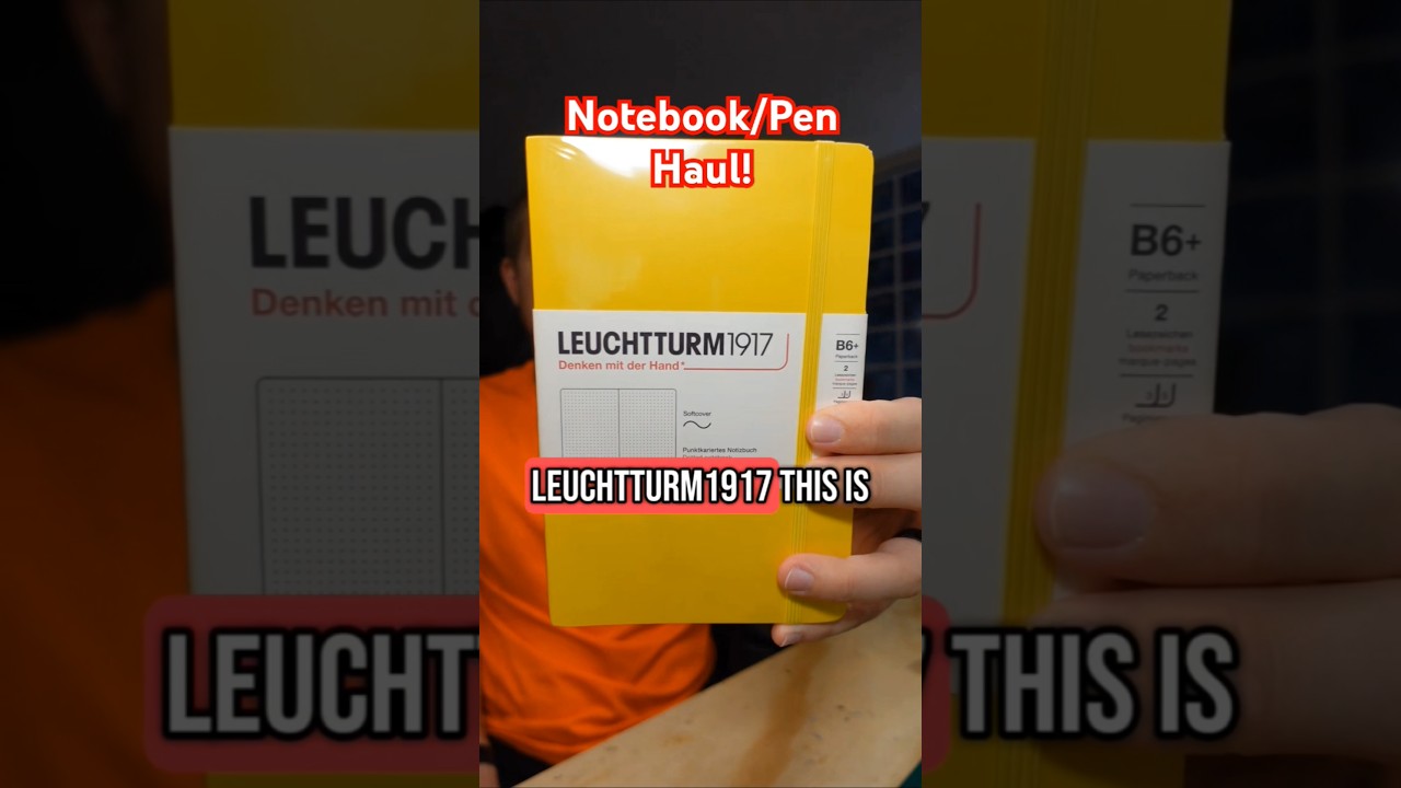 New Notebooks!!!🔥 #notebook #moleskine #leuchtturm1917