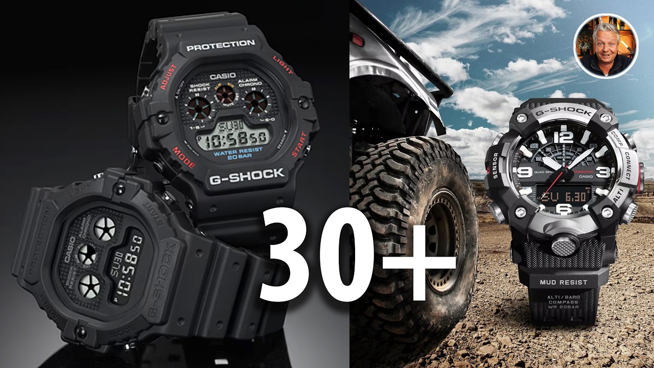 Über 30 Casio G-SHOCK Neuheiten 2026, 30 Jahre MRG, Jahr des Pferdes,  Mudmaster, Honda, GA2100 uvm