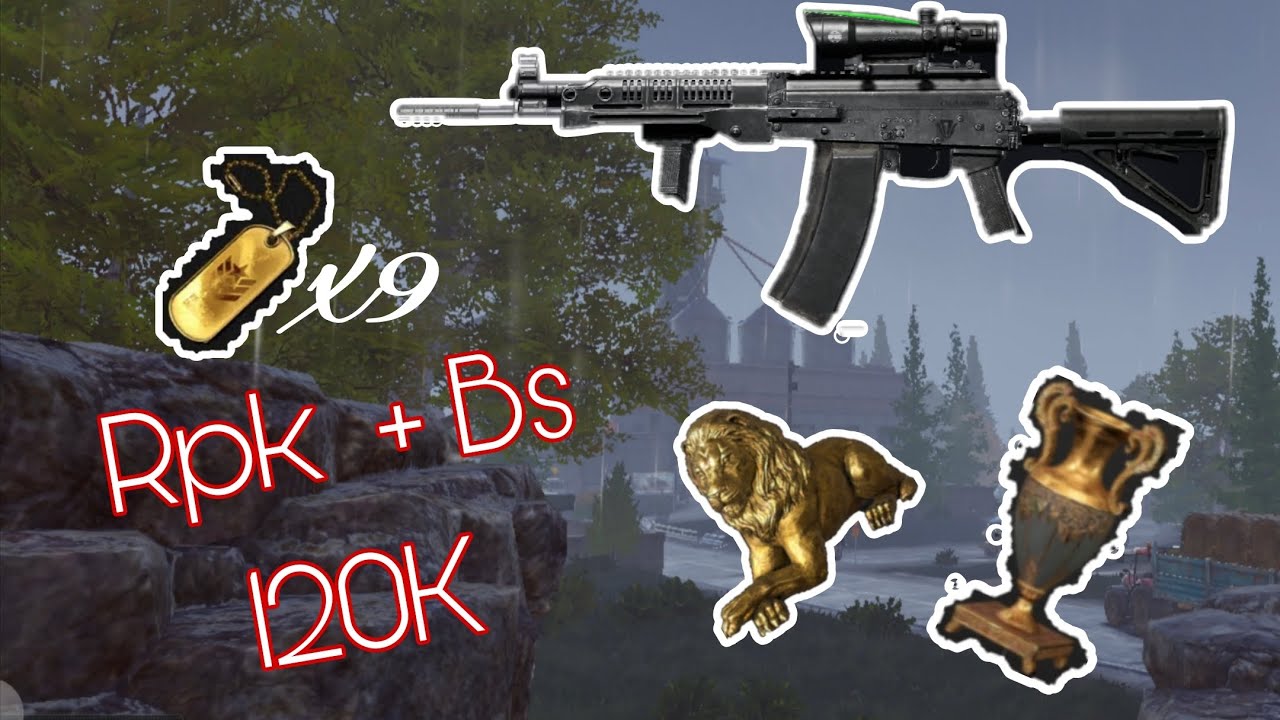 Rpk + Bs | Farm 120K | Arena breakout | Full gameplay 
