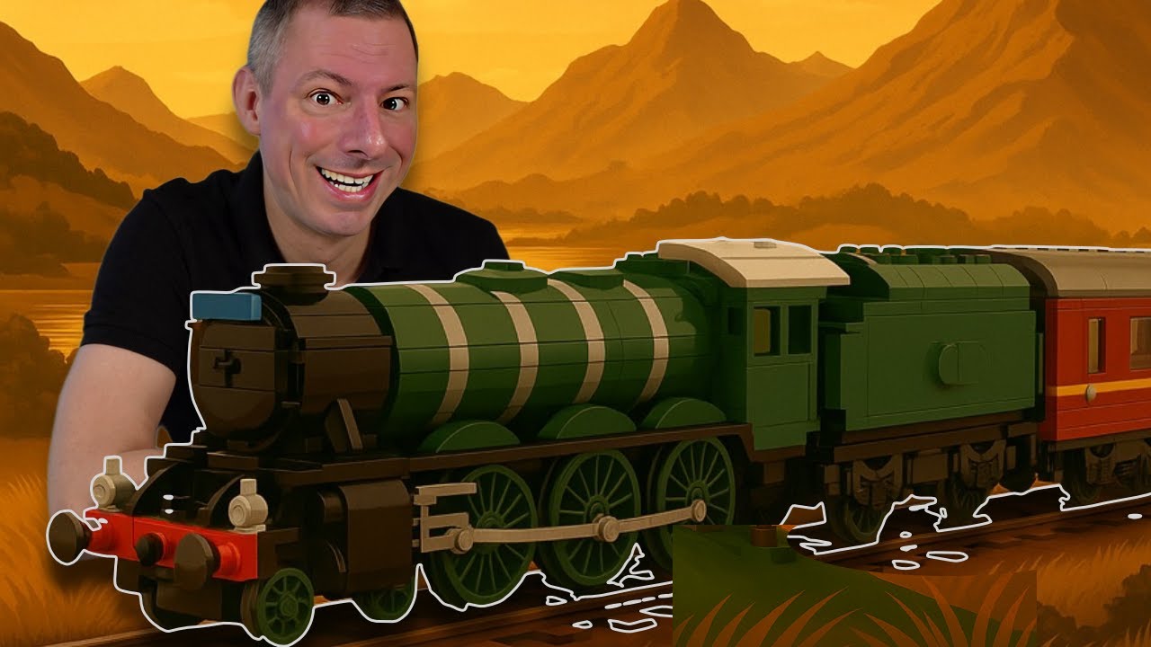 BB Flying Scotsman 8W: Fährt sie enge Radien? (History)
