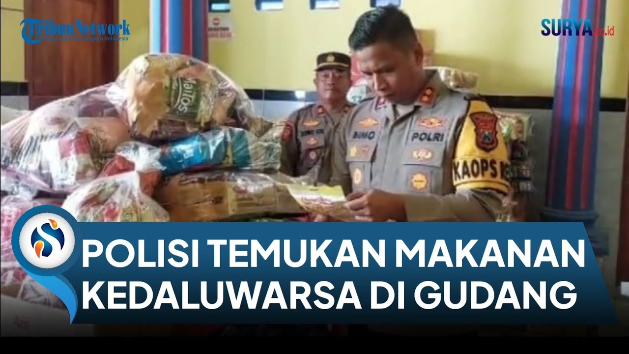 Polisi Temukan Makanan Kedaluwarsa di Gudang, Diduga Penyebab Keracunan Massal di Kediri