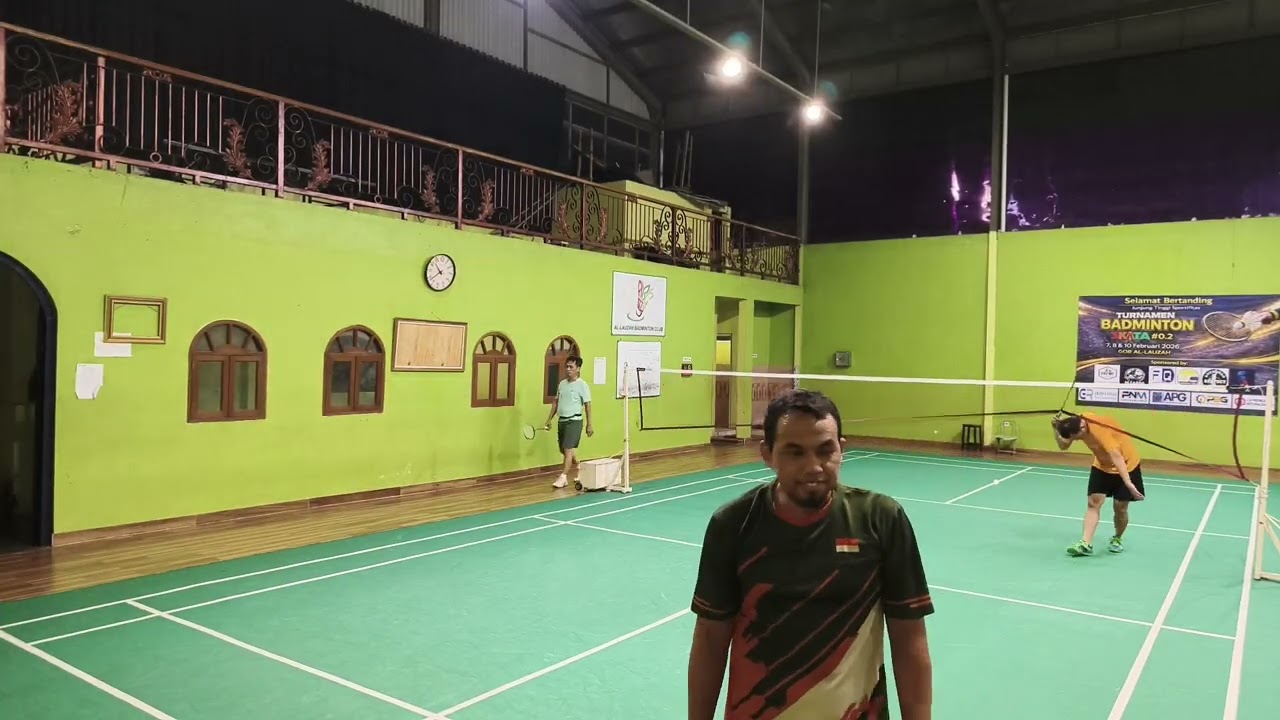 Him/Dawid🥇vs Andra/Schu #Allauzah #BadmintonIndonesia #Badminton🎗️✨🥊
