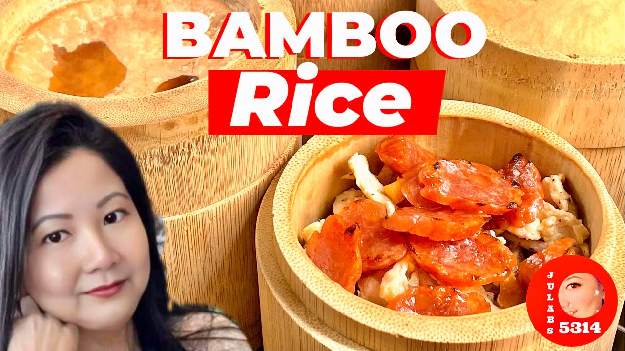 STEAMED BAMBOO RICE #cooking