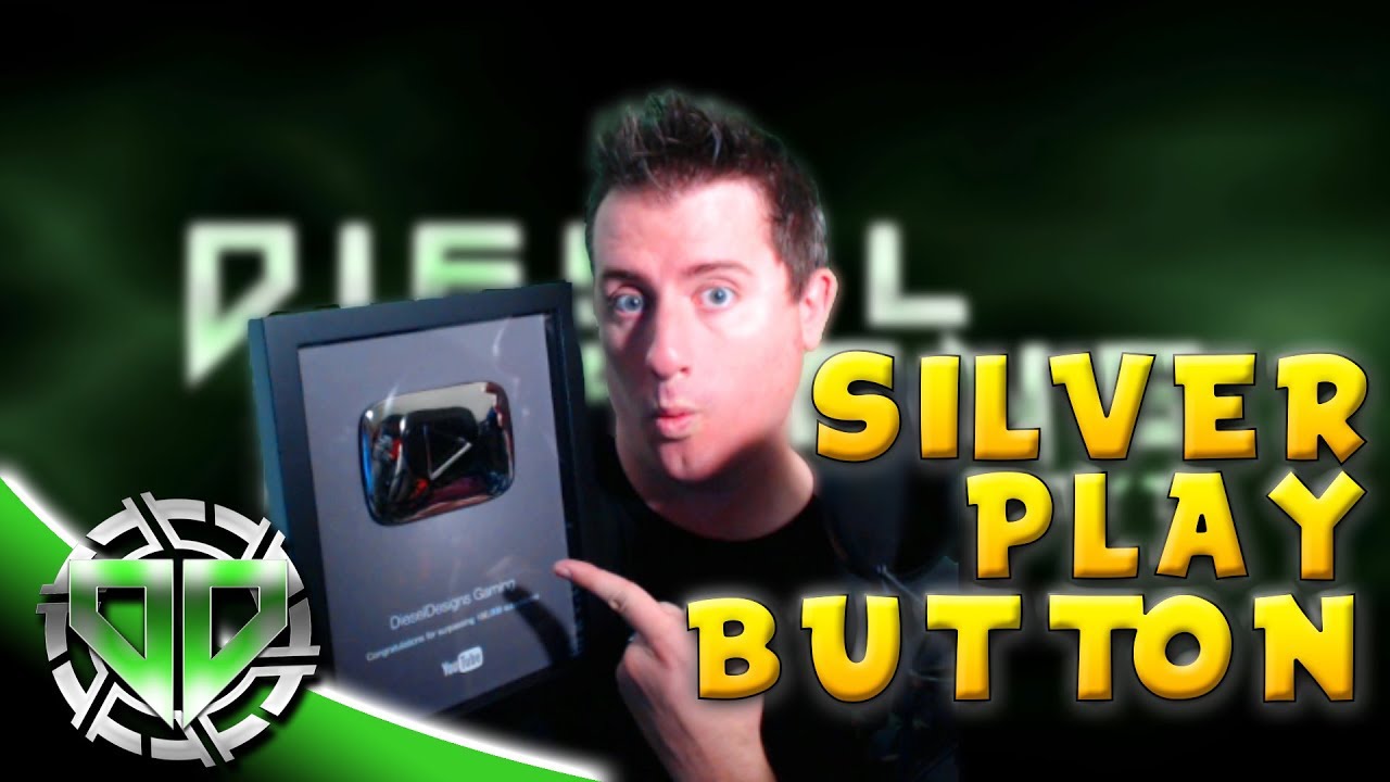 DieselDesigns : Silver Play Button! : Thank you for the Support!
