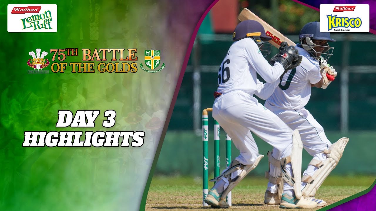Highlights - Day 3 - Prince of Wales' vs St. Sebastian's - 75th Battle of the Golds