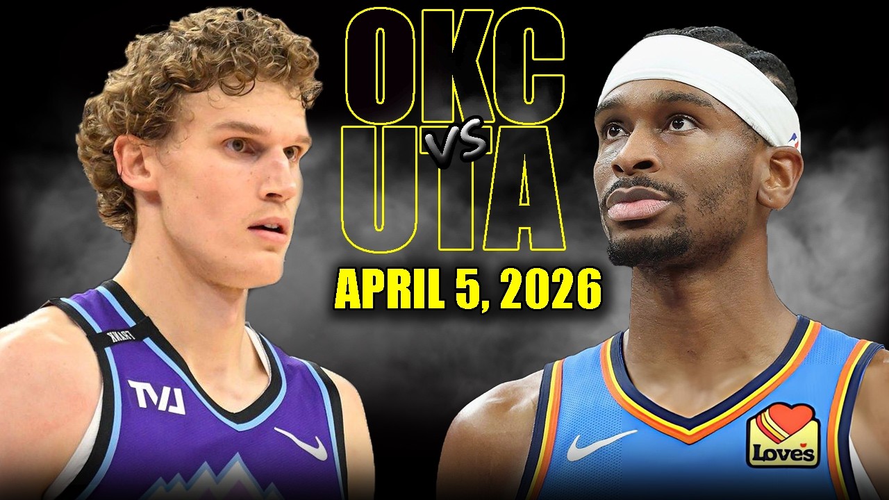 Oklahoma City Thunder vs Utah Jazz Full Game Highlights &ndash; April 5, 2026 | NBA Season