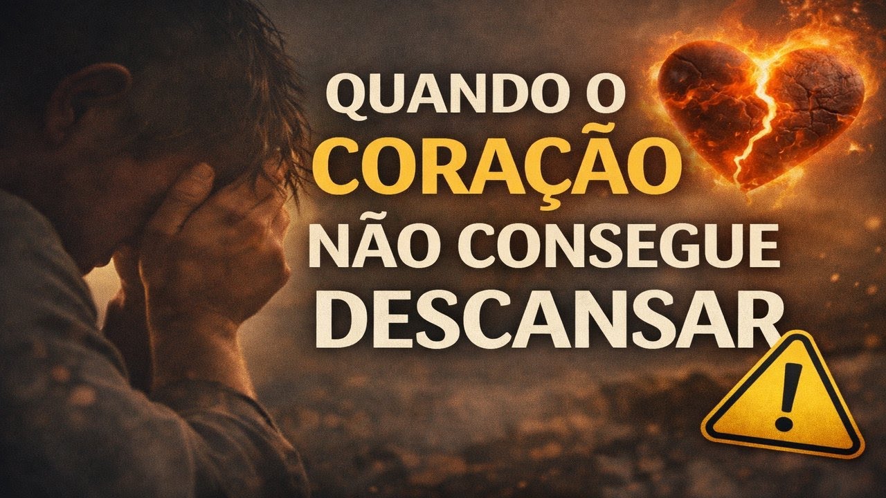 QUANDO O CORAÇÃO NÃO CONSEGUE DESCANSAR
