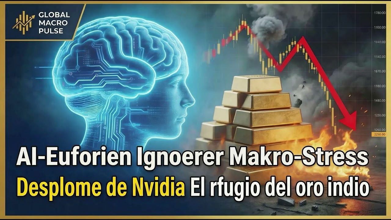 El fin del portafolio 60/40: Por qué Nvidia y el oro son el nuevo refugio seguro
