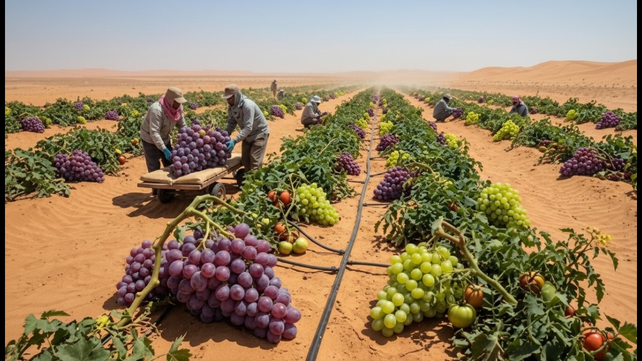 Shock: They Tried Growing Grapes in the Hot Desert — What Happened Next Was Unbelievable...