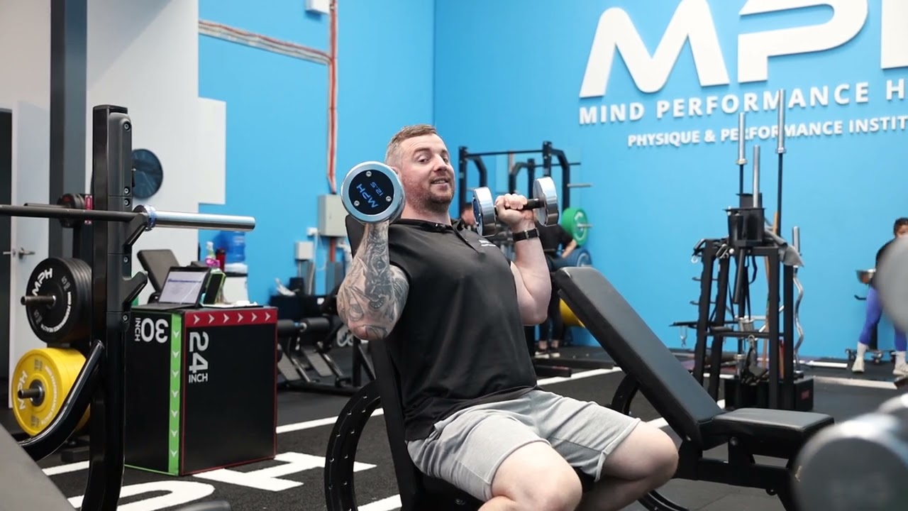 DB Seated Pronated Shoulder Press