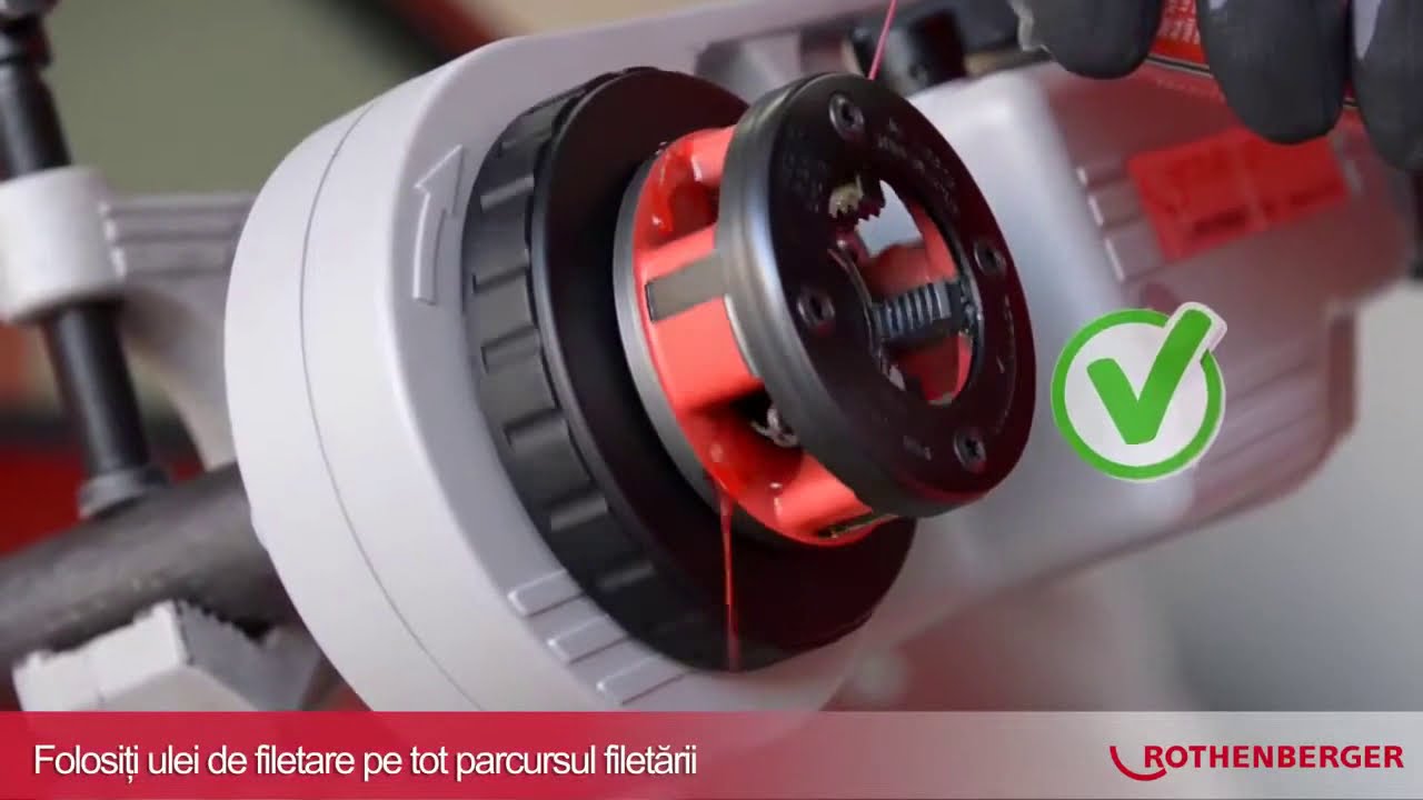 Filiera electrica 2 toli Supertronic 2000 Rothenberger 71256
