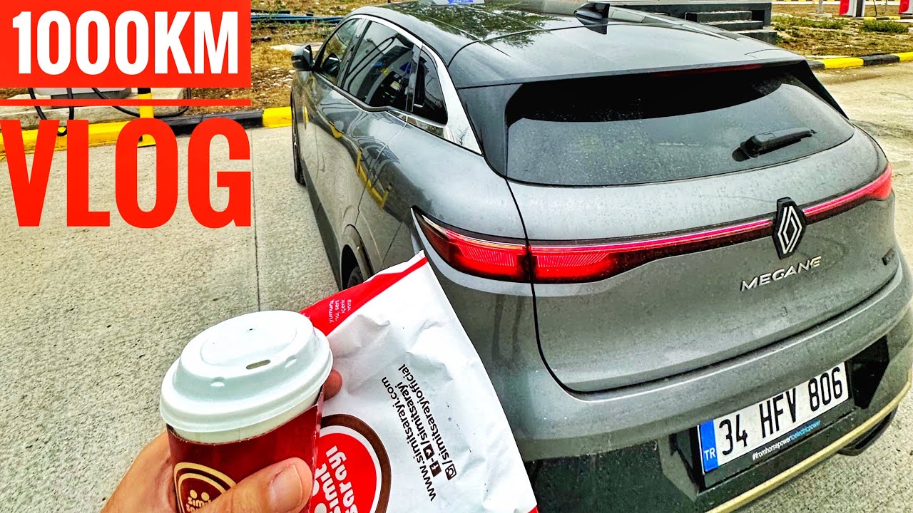 ELEKTRİKLE 1000 KM GİTTİM! | RENAULT MEGANE UZUN YOL | DOĞUDA ŞARJ SORUNU VAR MI? | MALATYA | VLOG