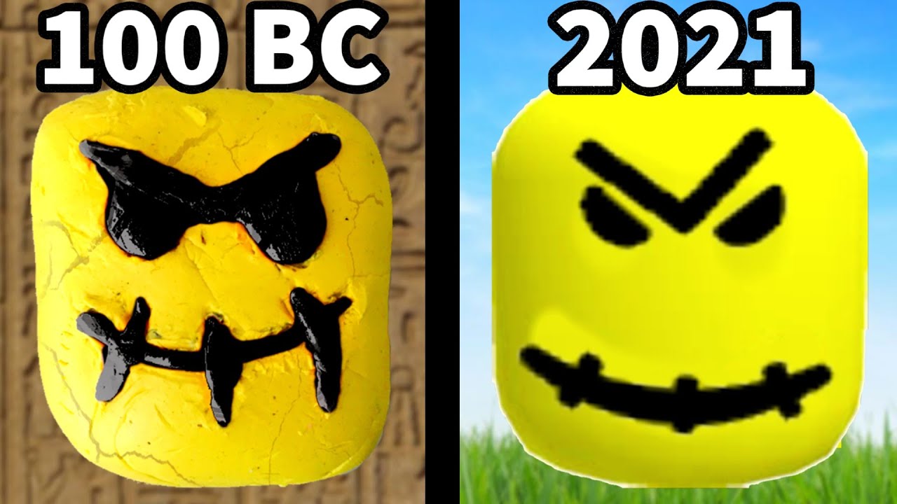 Evolution Of Roblox Faces