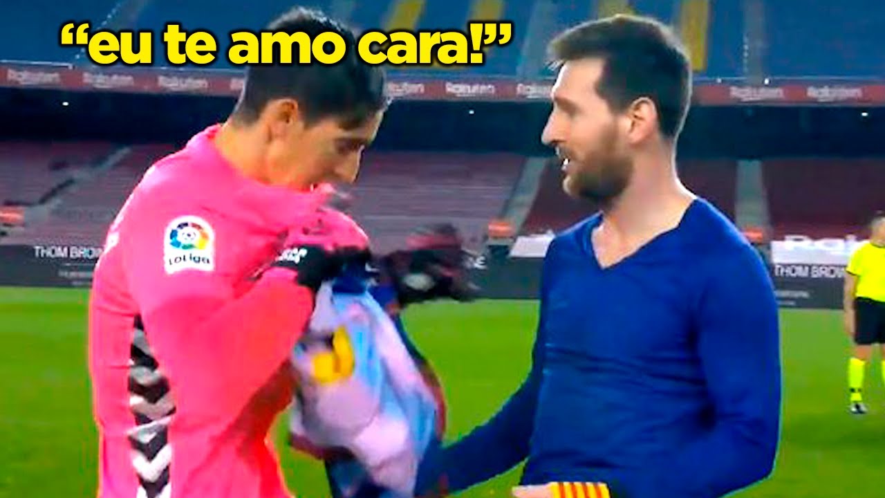 MESSI JOGOU TANTO QUE O GOLEIRO ATÉ PEDIU A CAMISA DELE!!! MAIS UMA PARTIDA EXCELENTE DO ET!!