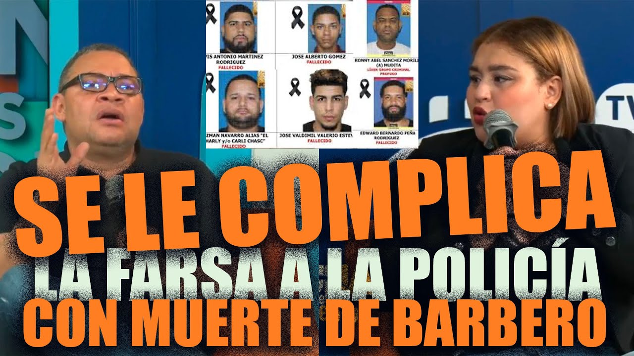Se le complica a la PN armar el muñeco con ejecuciòn del barbero en tiroteo en La Barranquita Stgo.