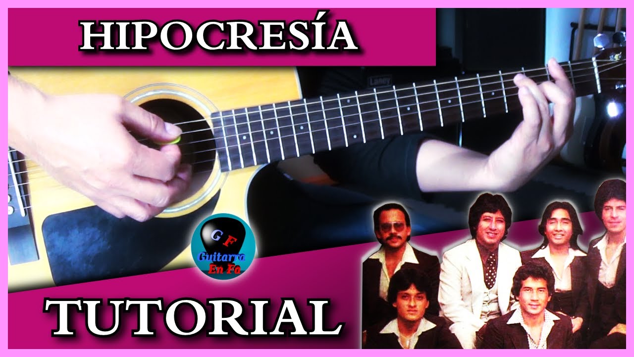 ✅ Cómo tocar HIPOCRESÍA en Guitarra Acústica ✅ Los Pasteles Verdes | TUTORIALES DE GUITARRA T7
