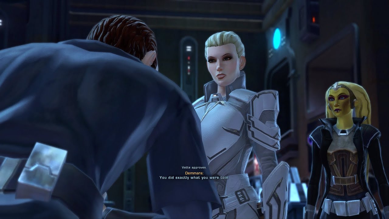 Sith Warrior Arrives on Dromund Kaas - Remastered Cutscene (SWTOR)