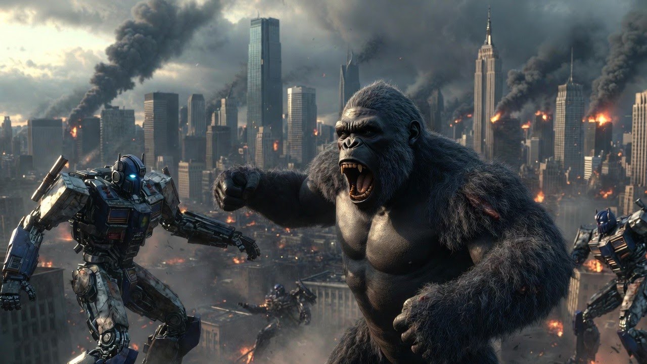 King Kong vs Transformers: The Day Machines Attacked Earth
