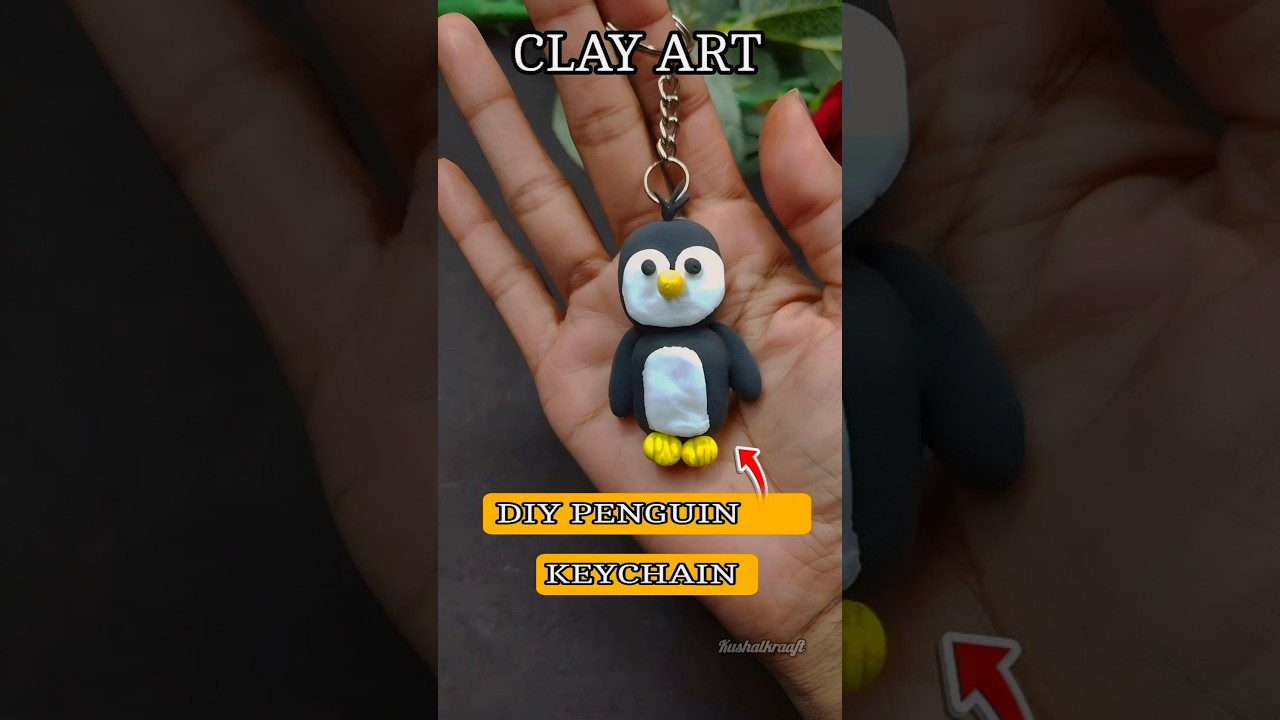 DIY Keychain 🐧| 