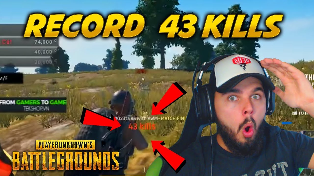 REACCIONANDO AL RECORD DE KILLS MUNDIAL EN PUBG *43 KILLS* | Galgo96ESP