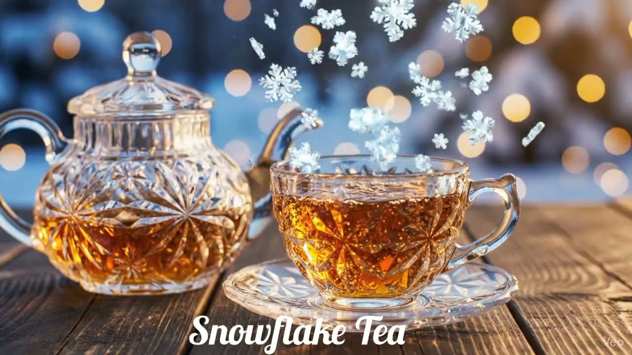 This Christmas Tea Pour Is Strangely Addictive 🎄☕✨