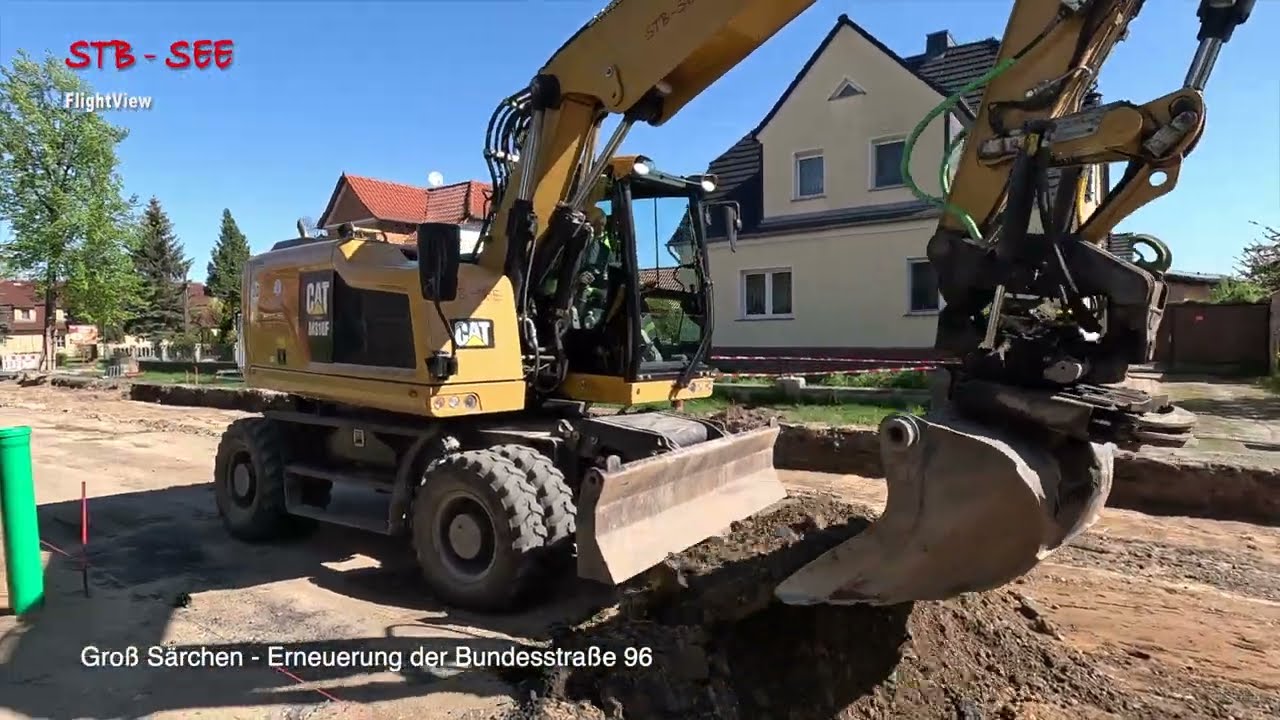 STB See - DokuView - Gro&szlig; S&auml;rchen - Ortsdurchfahrt der Bundesstra&szlig;e 96