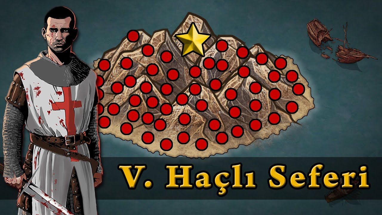 5. Haçlı Seferi (1217-1221) | Eyyubiler ve Haçlılar