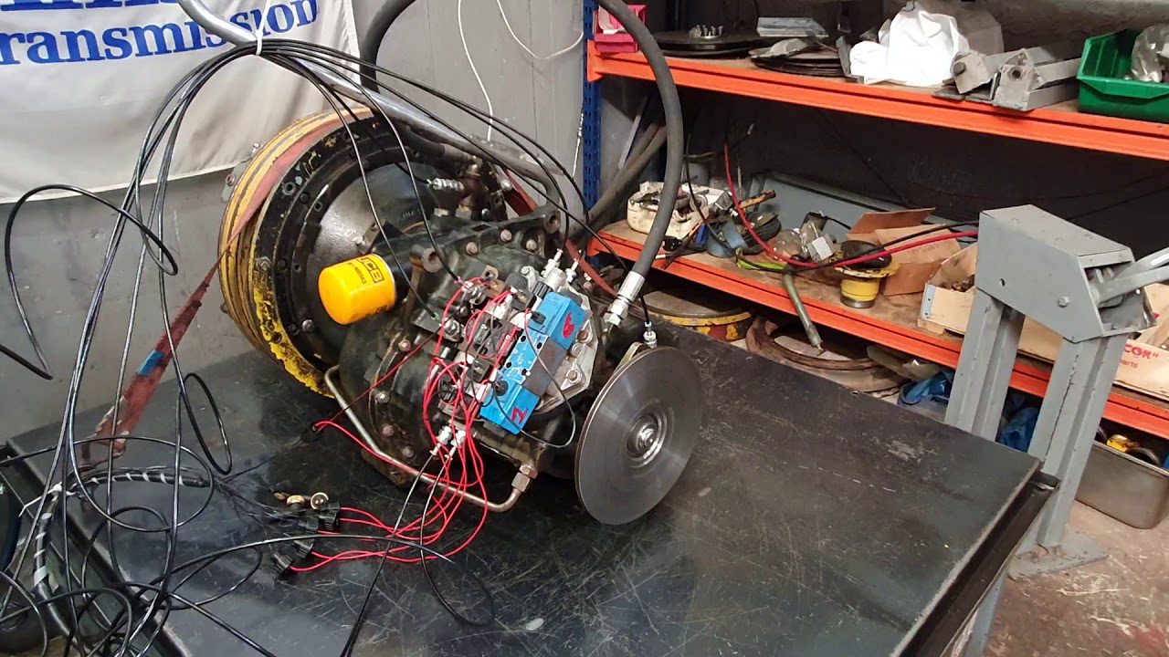 Testing International PS750 transmission.