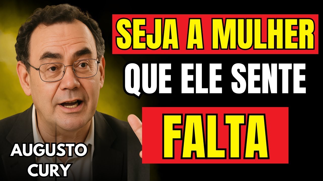 O SEGREDO para Fazer um Homem Sentir Sua Falta (Use Este Silêncio a Seu Favor) | Augusto Cury
