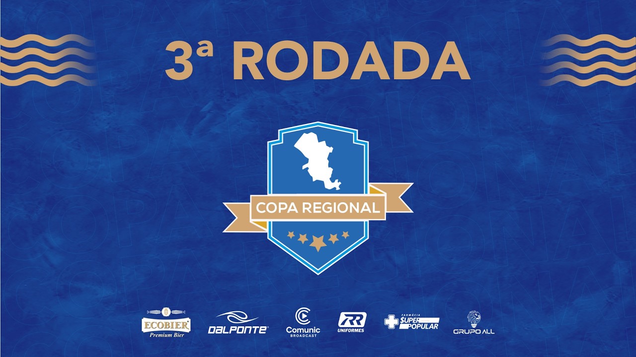 3ª Rodada | COPA REGIONAL ECOBIER 2026 – FUTEBOL 7 AO VIVO | Liga BC | Transmissão Oficial