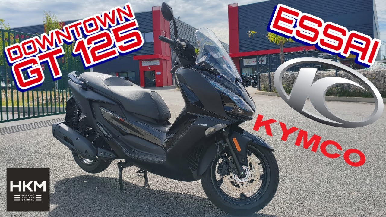 Kymco Downtown GT 125 : Encore un scoot 125 ? Oui, mais haut de gamme !