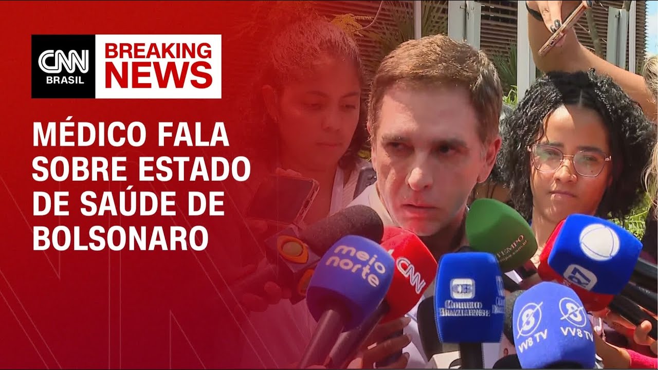 Médico fala à imprensa sobre estado de saúde de Bolsonaro | BASTIDORES CNN