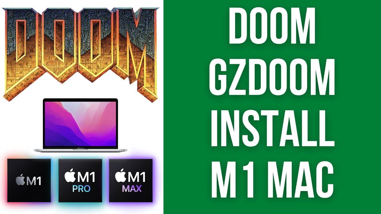 How To Install Doom Native ARM M1 Mac - GZDoom & Brutal Doom WAD Setup Guide For macOS Apple Silicon