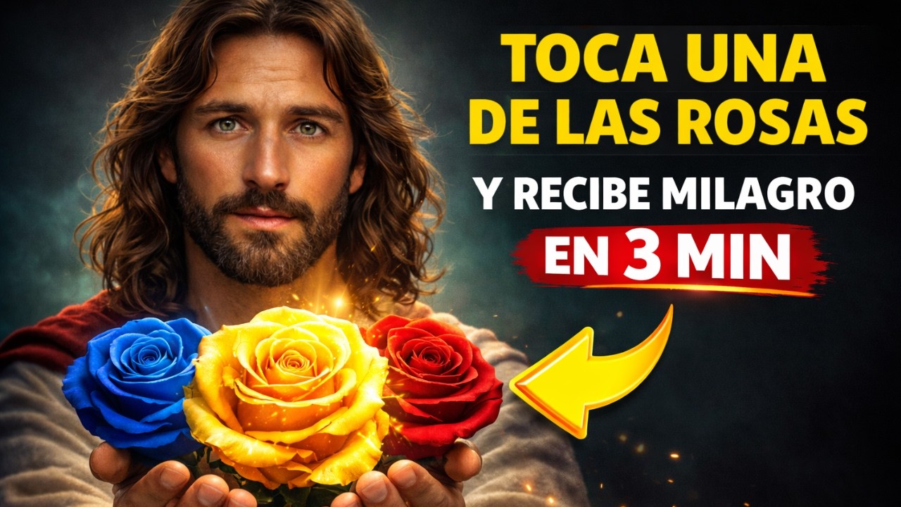 🖐🌹 DIOS DICE: Toca Una Rosa y Tu MILAGRO Llega en 3 Min... 🎁 ¡No Rechaces Esto!