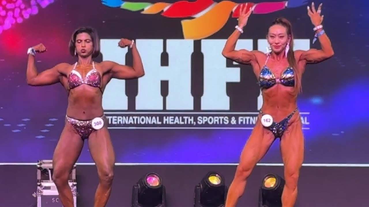 Предварительное судейство класса B по женскому телосложению | IHFF Sheru Classic Amateur Olympia ...