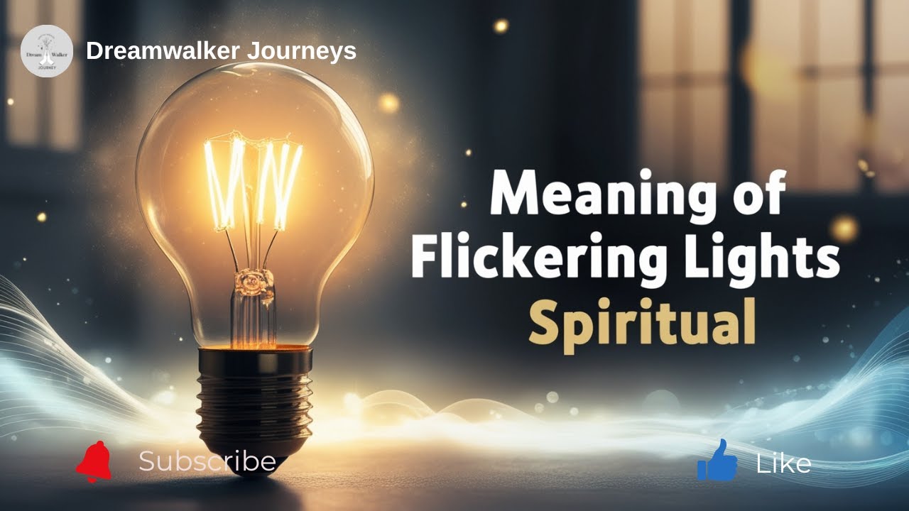 Spiritual Meaning of Flickering Lights: Signs from the Spirit Realm & Energy Shifts
