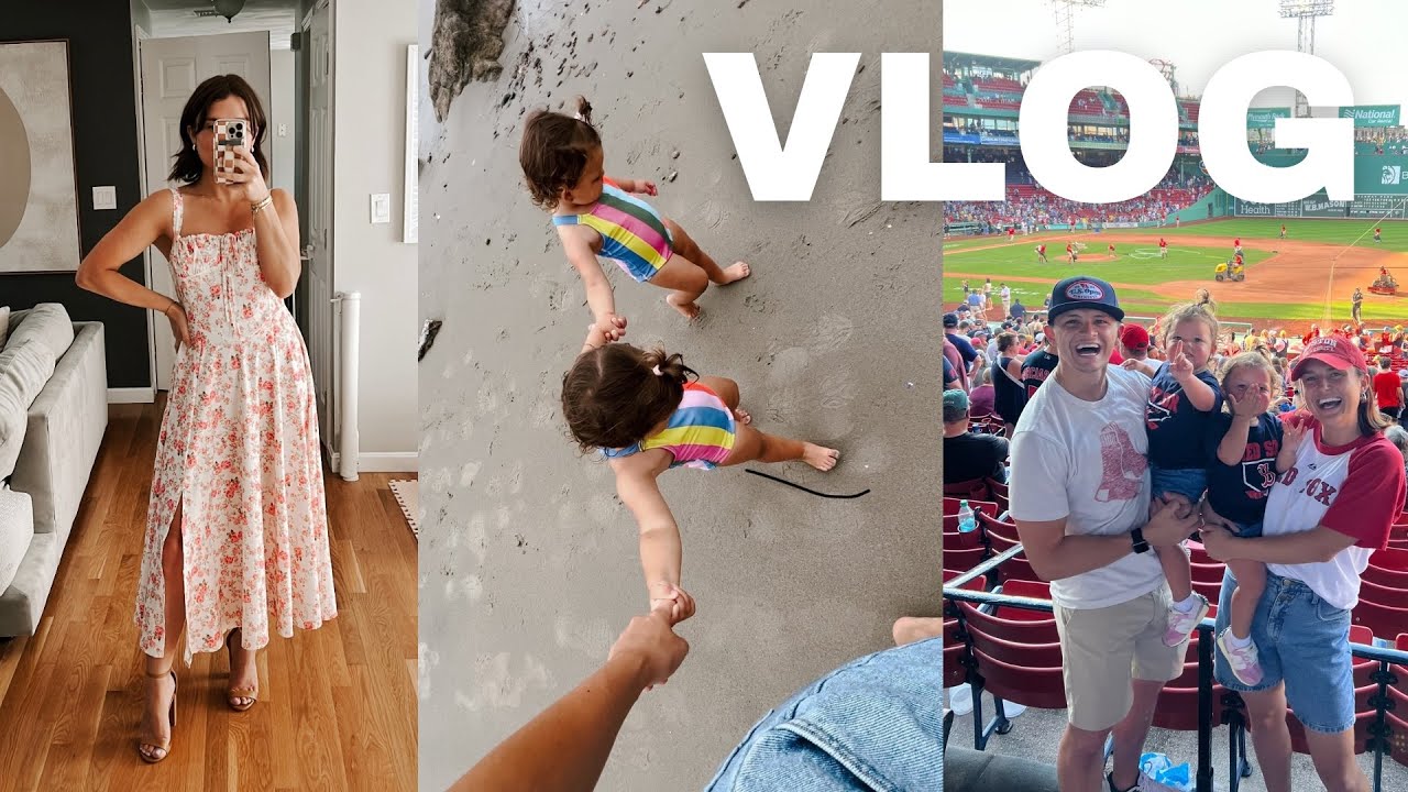 weekend in my life VLOG | farmers market haul, house updates + Red Sox game!