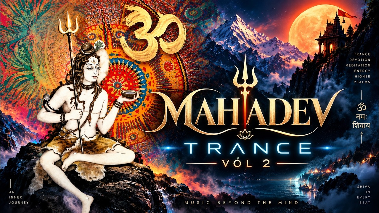 Mahadev Trance Vol 2 🔱 Shiva Psytrance Trip 2025 | Goa Trance, Psychedelic Energy & Festival Vibes