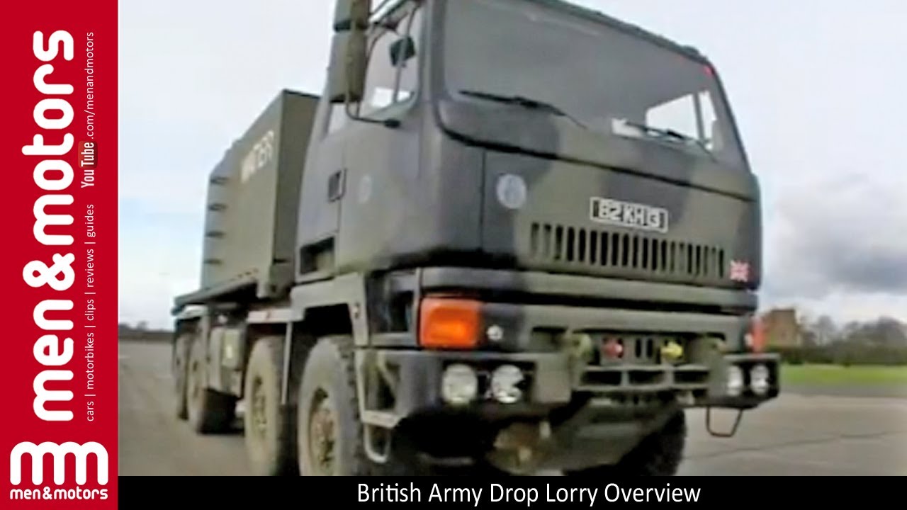 British Army Drop Lorry Overview